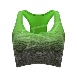 Soutien-gorge de sport compressé respirant de qualité supérieure pour femmes pour dames soutien-gorge de sport avec logo sur mesure - Product Image 2