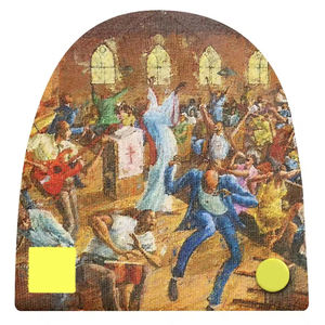 Bonnets d'hiver personnalisés, bonnets en tricot chauds, unis, logo personnalisé sublimé, unisexe, adulte, haute qualité, service OEM - Product Image 1