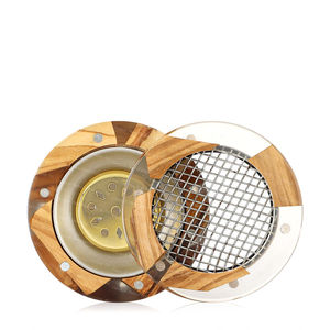 Quemador de Incienso Epóxico Bakhoor Mubkhar, Excelente Fragancia para el Hogar, Decoración de Concha Marina con Soporte de Nácar para el Hogar - Product Image 5