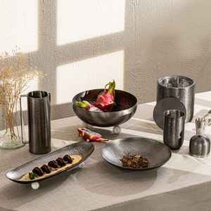 Luxury <b>Stainless</b> <b>Steel</b> <b>Bowl</b> Dinnerware Silver Plated <b>Bowl</b> Design With Polish Dough Serving <b>Bowl</b> for Home Hotel & Restaurant Use - Product Image 5