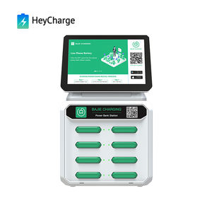 renlnk bejie移动电源银行租赁便携式充电器共享站8槽租赁餐厅公共场所的移动电源银行站 - Product Image 1