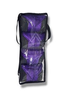 Meilleure vente Sports équestres vente en gros produits d'équitation Marine polaire et paillettes tissu cheval Bandages Match parfait - Product Image 4