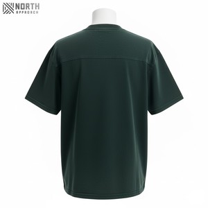 Camiseta de Algodón Grueso de 240 Gramos K3202, Camisetas con Hombros Caídos, Camiseta de 240 g/m², Camiseta de Alta Calidad Personalizada - Product Image 2