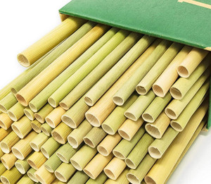 หญ้าฟางฟางทำจากไม้ไผ่เป็นมิตรต่อสิ่งแวดล้อม - Product Image 1