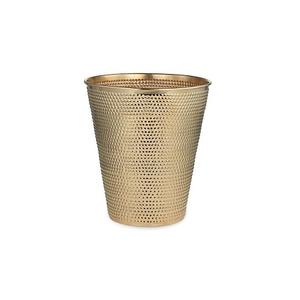 Finest Quality Iron Gold Color Waste Paper Garbage Basket Unique Design Round Shape Restaurant Waste <b>Bin</b> - Product Image 5