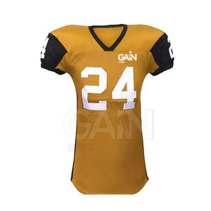 Conjuntos de Uniformes de Fútbol Americano de Manga Corta Transpirables Más Populares, 100% Poliéster, Alta Calidad - Product Image 5