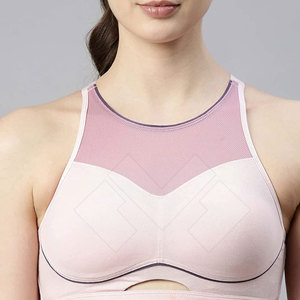 Sujetador deportivo activo para mujer Spandex transpirable/Nylon hecho en Pakistán para entrenamiento y Fitness - Product Image 6