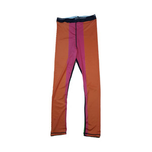 Pantalon de yoga de sport haut de gamme personnalisé pour femmes, leggings de gymnastique en spandex respirant avec poche, sublimation et extensibilité pour les jeunes adultes, logo de la taille - Product Image 1