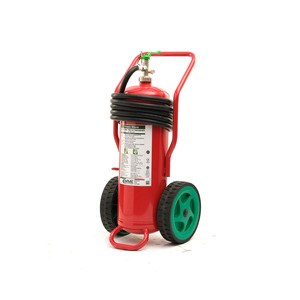 Extincteur à roulettes Green Wave 25 litres sans fluor, poudre sèche de qualité supérieure, fabriqué en Italie, classe aluminium EN 3 - Product Image 2