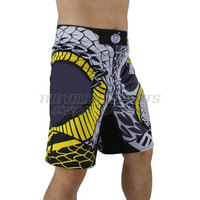 Shorts de compression MMA pour hommes, respirants, séchage rapide, Spandex/Nylon, taille ajustable pour une performance et une flexibilité améliorées