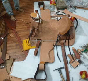 Hermoso bordado, montar a caballo de carreras para SILLÍN, Occidental, Rancho, sillín de caballo, fabricante curvo a mano, diseño personalizado - Product Image 6