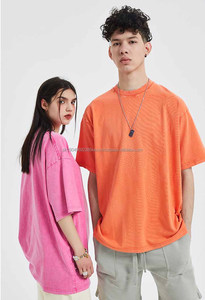 100% coton livraison directe personnalisé surdimensionné blanc t-shirt pour hommes sérigraphie t-shirt hommes lourd DTG T-shirt - Product Image 4