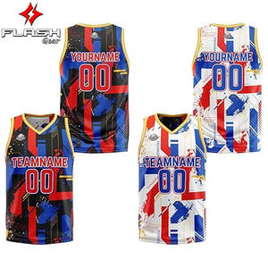 Camiseta de baloncesto personalizada para hombre, camiseta de retroceso profesional de secado rápido, tela transpirable, rendimiento, precio al por mayor - Product Image 1