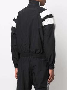 Custom Solid <b>Zip</b> Windbreaker Nylon Tracksuit Heavyweight <b>Hooded</b> Breathable High Quality Regular Fit Jacket Pants Set Winter - Product Image 3