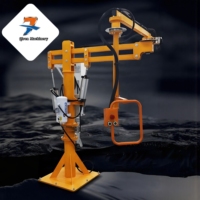 Manipulateur Mobile Zéro Gravité à Commande Manuelle avec Bras de Manipulation à Assistance Pneumatique, Système Entièrement Personnalisé Incluant des Pinces Sur Mesure