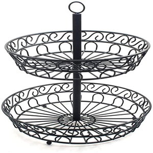 Nouveau panier à Fruits en forme de métal, design tendance, décoration pour la cuisine - Product Image 2