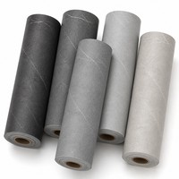 Film décoratif en PVC gris foncé non adhésif, motif marbre, film de lamination pour panneaux de meubles, autocollant pour carrelage