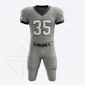 Uniforme de Fútbol Americano Personalizable de Calidad Profesional, Transpirable, con Impresión Digital, Color y Talla Personalizados, para Equipos de Alto Rendimiento, Tallas Grandes - Product Image 1