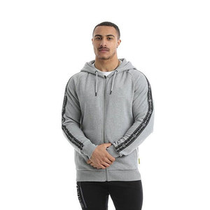 เสื้อฮู้ดดี้โอเวอร์ไซส์แบบยูนิเซ็กซ์ ลายสก็อต สีและโลโก้สั่งทำได้ ผ้าฝ้าย 100% กันน้ำสำหรับฤดูหนาว ถักพิมพ์ลาย - Product Image 1