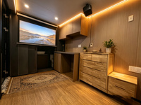 Cabane en bois de qualité supérieure de 13 m², maison préfabriquée modulaire avec salle de bain, prête pour le camping et les centres de villégiature