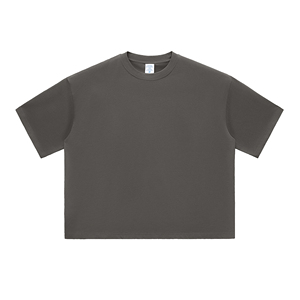 Camiseta de Hombre de Diseño Cuadrado Extra Grande Personalizada, Hombros Caídos, 100% Algodón, 300 Gramos, Secado Rápido, Transpirable, Cuello Redondo, Alta Calidad - Product Image 1