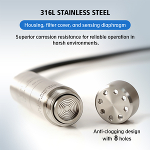 HPT604-H Sewage Water Liquid <strong>Fuel</strong> Oil Tank Submersible Hydrostatic <strong>Pressure</strong> Level Indicator Sensor Transducer <strong>Transmitter</strong> - Product Image 6