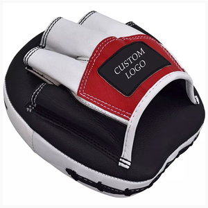 Mitones de enfoque de cuero para entrenamiento y combate: ergonómicos, de calidad y duraderos - Product Image 1