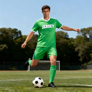 Lightweight <b>Performance</b> American Football Jersey Set Quick Dry Polyester Fabric - Product Image 3