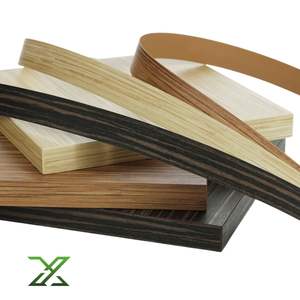 Qing Yang High Quality Eco-Friendly Strong <b>PVC</b> Wood Grain Edge Banding <b>Strip</b> for Customizable Width Thickness Home Edging - Product Image 1