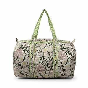 Bolsa de Viaje Plegable de Gran Espacio, de Algodón Orgánico, Resistente al Polvo, Ligera, Diseñada para la Organización Diaria y el Embalaje de Viaje - Product Image 1