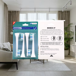 Cabezal de cepillo de dientes eléctrico listo para viajar con diseño compacto para uso doméstico, 1 año de garantía, reemplazo conveniente - Product Image 1