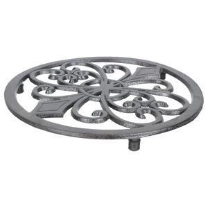 Support décoratif en fonte pour la protection des surfaces de table de cuisine contre les plats brûlants, les ustensiles de cuisson, les soupes chaudes et les sauces - Product Image 5