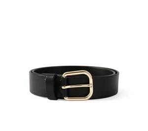 Ceinture décontractée/formelle en cuir noir et beige vintage pour homme 100% ceinture en cuir véritable - Product Image 2