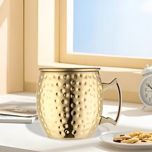 Taza elegante de cobre de mula de Moscú, tazas de cobre para cerveza y otras bebidas, tazas de cobre para el hogar, Hotel y restaurante - Product Image 5