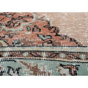 พรมขนสัตว์ถักมือสีเบจและสีน้ำตาลสไตล์วินเทจ รุ่น Pae-2603 สำหรับห้องนั่งเล่น ทางเข้าบ้าน โถงทางเดิน และห้องนอนสำหรับวัยรุ่น - Product Image 3