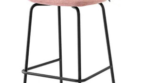 Taburete Moderno de Estilo Escandinavo con Estructura Metálica Delgada y Asiento Tapizado Elegante - Diseño Minimalista para Comedor, Hotel y Sala de Estar - Product Image 6