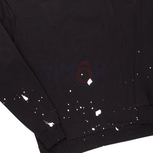 Survêtements à capuche imprimés en molleton lourd personnalisé avec cordon de serrage pantalons de survêtement délavés au soleil survêtements baggy unisexe Streetwear hiver - Product Image 6