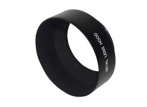 ฮูดเลนส์โลหะ Ozure 37 มม. ใช้ได้กับเลนส์กล้องและอุปกรณ์เสริมทุกชนิด เหมาะสำหรับ Canon Nikon Sony Sigma Casio เกลียวฟิลเตอร์ 37 มม. - Product Image 2