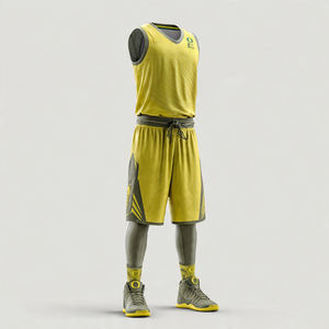 Ensemble de maillot sans manches de football et de short de basketball, col en V, uniforme de football et de basketball, tenue d'équipe, costume de basket-ball - Product Image 6