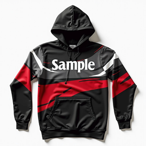 Sudadera con Capucha Personalizada para Hombre, Ropa Urbana Resistente, Estilo Holgado, Sublimada, 100% Poliéster, Mezcla de Algodón Básico, Ropa Deportiva - Product Image 4