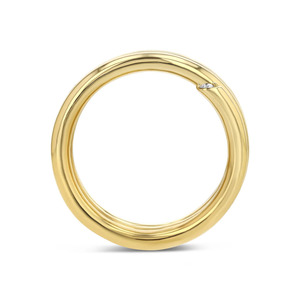 Elegante envoltura de oro banda en espiral anillo de diamantes anillo de inspiración vintage Ajuste de garra 14K 18K Regalo De Oro Sólido para sus mujeres-DS0676 - Product Image 3