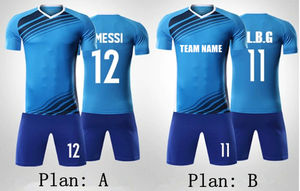 Kit de uniforme de fútbol juvenil para hombres, ropa deportiva de sublimación personalizada con logotipo personalizado, uniforme de fútbol personalizado - Product Image 2