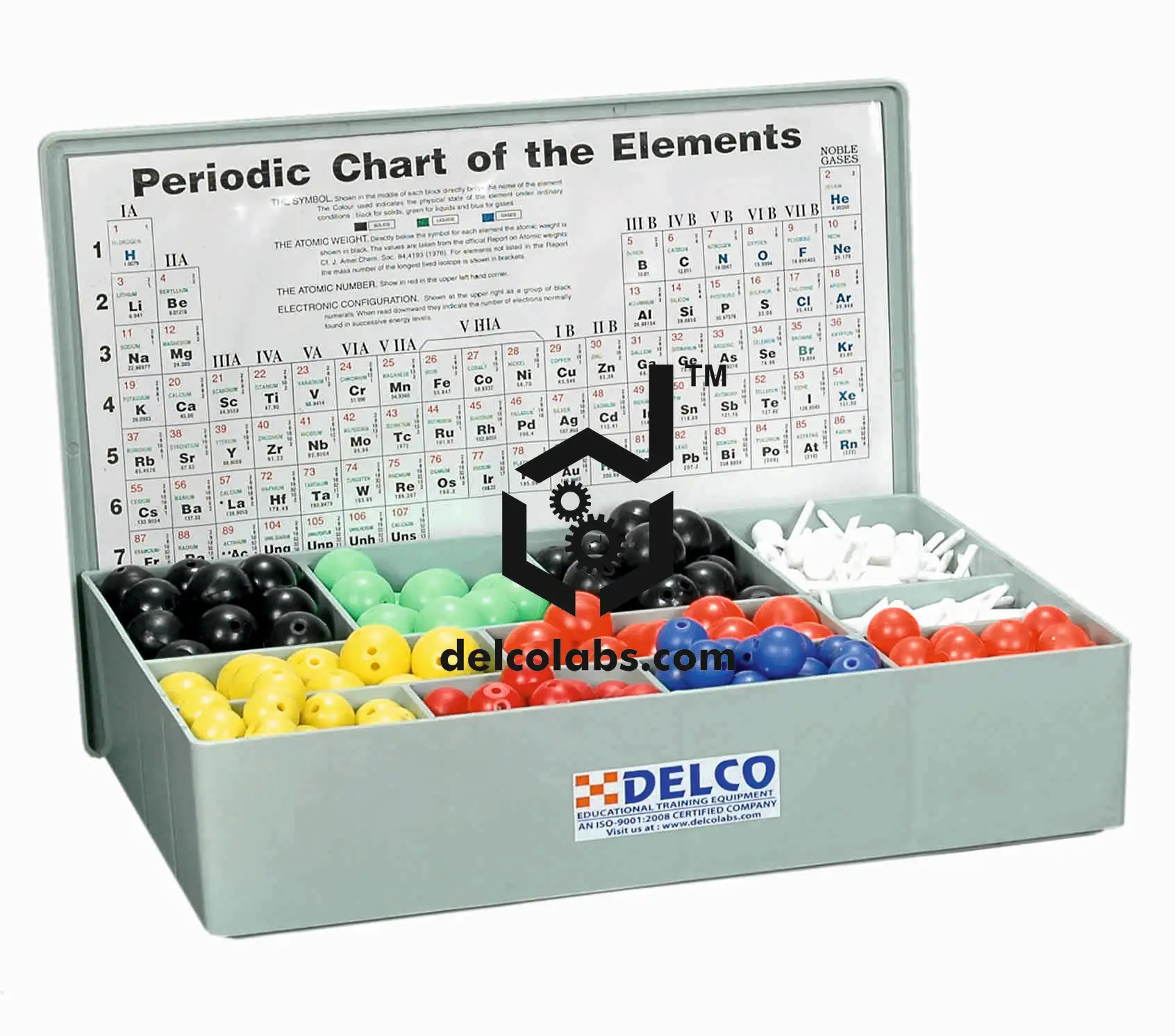 Chemielab Levert Atomaire Modelset Senior Patroon 3-dimensionale Moleculaire Structuren Voor Organische En Anorganische Verbindingen