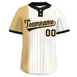 Top Fashion Look Vente Maillot de baseball Coupe régulière Couleur unie Tenue à la mode Maillot de baseball pour hommes - Product Image 4