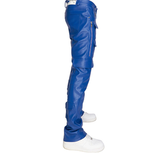 Pantalones de Cuero para Hombre, Ligeros, Más Vendidos, Corte Recto, Cintura Media, Calidad Premium, Impermeables, Transpirables, de Secado Rápido, para Uso Casual - Product Image 2