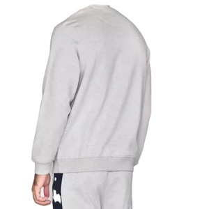 2025 Trending OEM Men's <b>Crewneck</b> Sweatshirt Long Sleeve Cotton Pullover Moisture Wicking Comfortable Casual Spring Plain Dyed - Product Image 6