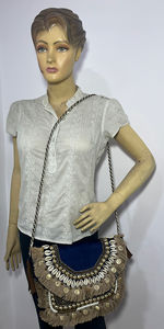 Bolso de mano de mensajero Vintage bohemio clásico, bolso cruzado hecho a mano, bolso de hombro de moda para ropa informal y de fiesta - Product Image 5