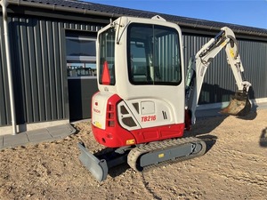 Miniexcavadora Takeuchi TB216 de 1.6 Toneladas, Excavadora Compacta de Orugas Diésel |   Equipo de Construcción Hidráulico – Mejor Precio al por Mayor - Product Image 2