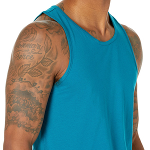 Custom Tank Top Cotton <b>Singlet</b> Sleeveless Acid Washed Vest Gym <b>Men's</b> Tank Top Custom Printing Oversized Tank Top - Product Image 3