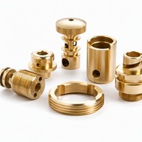 Pièces usinées de précision en laiton CNC, service OEM pour petites séries
